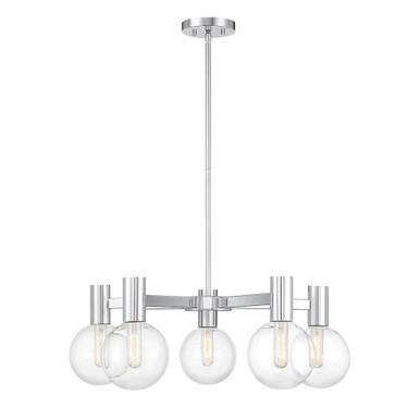 Wright 5 Light Large Chandelier by Savoy House - 1-3073-5