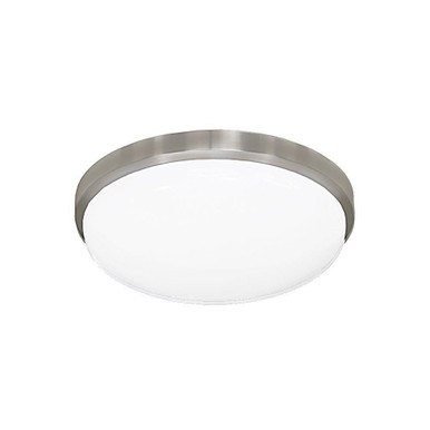 Envisage 15W 2700K 1 LED 11.38 Inch Wide Flush Mount by Jesco - CM402S-2790-BN