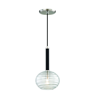 Breton 1 LED Small Pendant by Hudson Valley - 2410