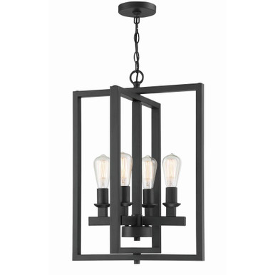 Golf Glas - Four Light Foyer in Transitional Style - 18 inches wide by 25.5 inches high - 139-BEL-990825