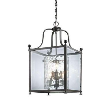 Ashworth Corner Six Light Medium Pendant by Bailey Street Home - 372-BEL-1040111