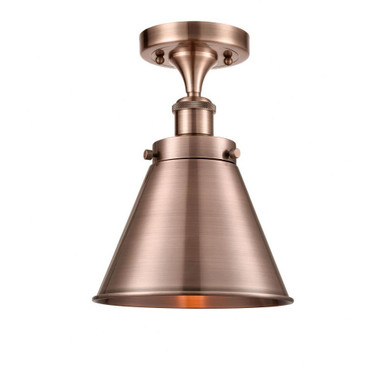 Appalachian 1 Light 7 Inch Wide Semi Flush Mount by Innovations - 916-1C-M13