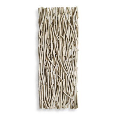 Gathered Teak 19 Inch Wall Decor by Uttermost - 04326