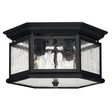 Edgewater 2 Light 9 Inch Wide Outdoor Flush Mount by Hinkley - 1683