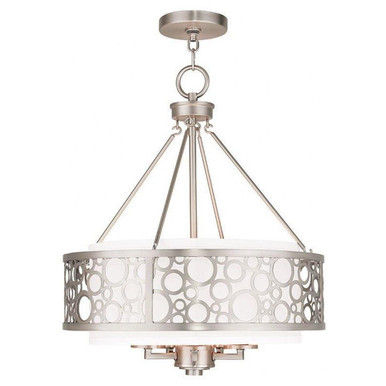 Avalon 8 Light Medium Chandelier by Livex - 8678-64