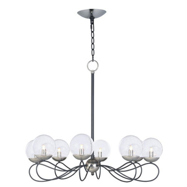 Reverb 8 Light Oversized Pendant by Maxim - 20465BGTXBPN