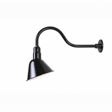 1 Light Outdoor Wall Lantern 18.75 Inch Tall by Canarm - BL10WACBK