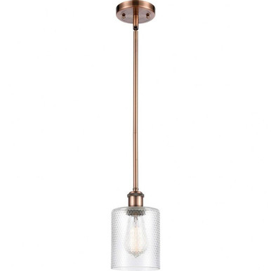 Cobbleskill One Light Mini Pendant by Innovations 516-1S-AC-G112 - 516-1S-AC-G112
