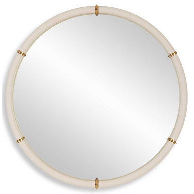 Sandfield Piece 43 Inch Round Mirror by Bailey Street Home - 208-BEL-5125606