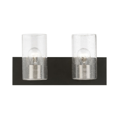Honey Lawn 2 Light Bathroom Light Fixture 7.75 x 15 Inches by BSH - 218-BEL-4821694