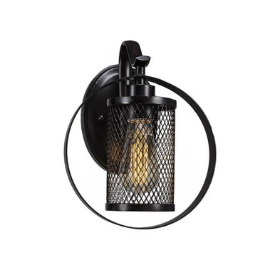 Infinity 7W 1 LED Light Wall Sconce by Toltec - 1612-8-105-675