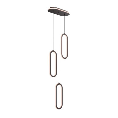 Atom 150W 3 5CCT LED Small Vertical Pendant by Dals - FPDC3-CC