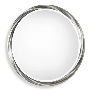 36 Inch Modern Round Wall Mirror by Bailey Street Home - 208-BEL-2537312