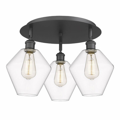 Cindyrella 3 Light 19.75 Inch Wide Flush Mount by Innovations - 516-3C-G65-8