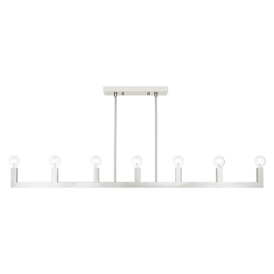Larkfield Gait 7 Light Small Linear Chandelier by Bailey Street Home - 218-BEL-4188760
