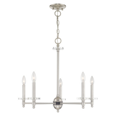 Bennington 5 Light Medium Chandelier by Livex - 42705
