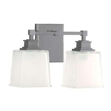 Lane Square 2 Light Wall Sconce 13.38 Inch Wide by Bailey Street Home - 116-BEL-692849