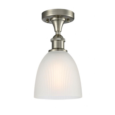 Castile 1 Light Semi Flush Mount 10.25 Inch and 6 Inch Wide by Innovations - 516-1C-G38