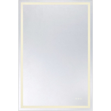 Beckett 57W LED Rectangle Frontlit Mirror 32 X 48 Inch Tall by Savoy House - 2-1226-48X32