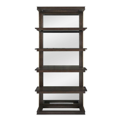 New Park Oak Etagere 82 Inch Tall and 40 Inch Wide by BSH - 208-BEL-5325817