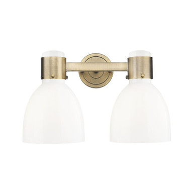Lawton Bell 2 Light Bath Vanity 10 Inch and 15.5 Inch Wide by Innovations - 464-2W-G464D-7_P