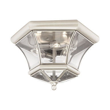 Iris Loan 3 Light 12.5 Inch Wide Flush Mount by Bailey Street Home - 218-BEL-190131