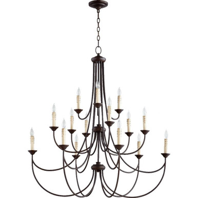 Brooks 15 Light Oversized 3 Tier Chandelier by Bailey Street Home - 183-BEL-906574