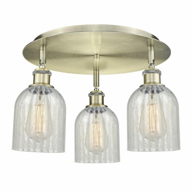 Caledonia 3 Light 16.75 Inch Wide Flush Mount by Innovations - 516-3C-G25