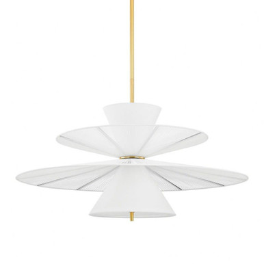 Esperance 2 Light Oversized Chandelier by Hudson Valley - 2642-AGB