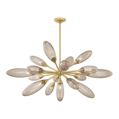 Cordoba 17 Light Chandelier 25.75 Inch Tall and 52 Inch Wide by Corbett - 497-52-VB