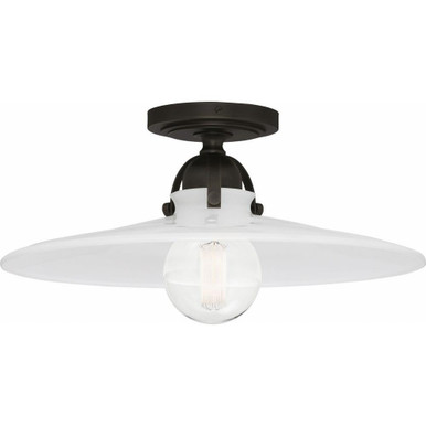 Rico Espinet Arial 1 Light 15.88 Inch Wide Flush Mount by Robert Abbey - 614