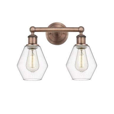 Cindyrella Two Light Vanity Light 15 Inch Wide by Innovations - 616-2W-CID