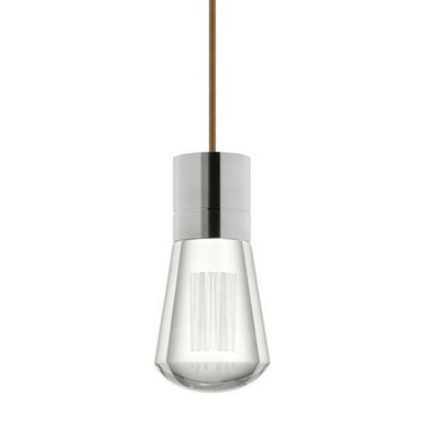 Alva 14.5W 1 LED Light Mini Pendant by Visual Comfort Modern - 700TDALVPMCNS-LED922