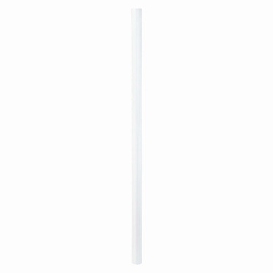 Outdoor Cast Aluminum Fluted Post 3 Inches wide by 84 Inches high by BSH - 218-BEL-190315