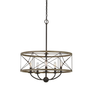 Mogru Avenue 5 Light Large Pendant - 1-BEL-2780465