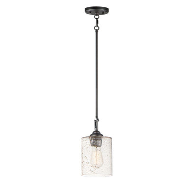 Stonehenge 1 Light Mini Pendant by Maxim - 25279SSBZ