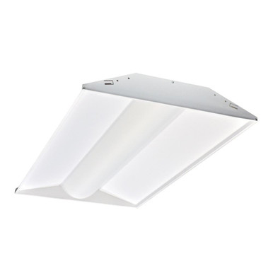 NPTCB Series 37W LED Center Basket Troffer 48 Inches by 24 Inches by Nora - NPTCB-E24L40/30AW
