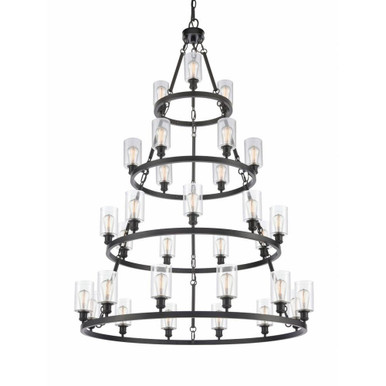 Saloon 30 Light Oversized Chandelier by Innovations - 820345-G80