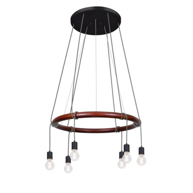 Cirque Six LED Light Mini Pendant by Besa - CIRQUE-120V-EDIL