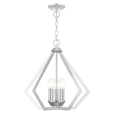 Prism 5 Light Small Chandelier by Livex - 40925