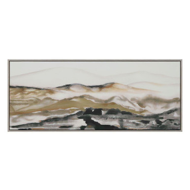 Campsis Framed Canvas Art 25 Inch Tall and 60 Inch Wide by Renwil Inc - OL2261