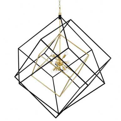St Catherines Field 15 Light Oversized Pendant by Bailey Street Home - 116-BEL-4535881