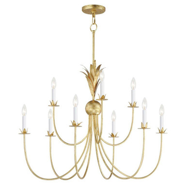 Paloma 9 Light Oversized Chandelier by Maxim - 2889