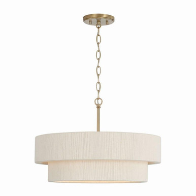 Delaney 4 Light Large Pendant 20 Inch Wide by Capital - 349841MA
