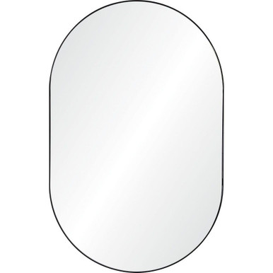 Webster Oval Wall Mirror 40 Inch Tall and 26 Inch Wide by Renwil Inc - MT2394