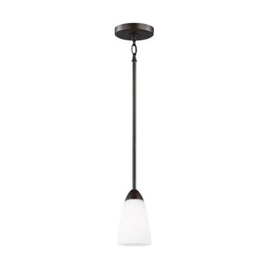 Seville One Light Mini Pendant 4 Inch by 7 Inch by Generation - 6120201