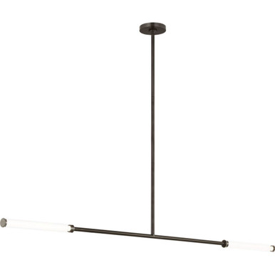 Poza 26.5W 2LED Linear Chandelier 56.2 Inch Length by Visual Comfort Modern - SLLS747
