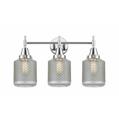Stanton 3 Light Vanity Light 13 Inch Tall by Innovations - 447-3W-G262