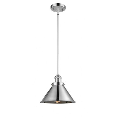 Briarcliff 1 Light Stem Hung Mini Pendant 10X10 Inch Wide by Innovations - 201S-M10