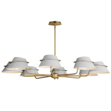 Fitzwilliam Way 8 Light Oversized Chandelier by BSH - 93-BEL-5072093